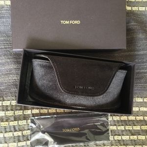 Tom Ford Soft Brown Sunglasses Case * New in Box